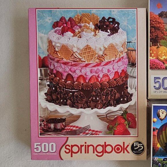 Four different jigsaw puzzles - Picture 2 of 6